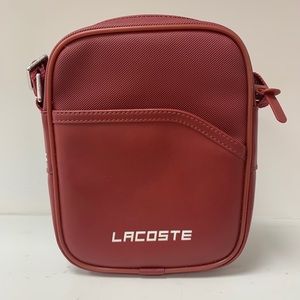 Lacoste Mini Crossbody Bag in Red
